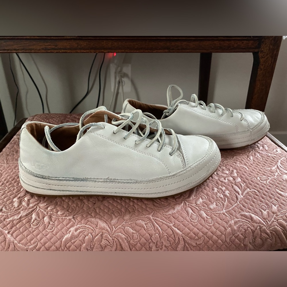 UGG leather sneakers